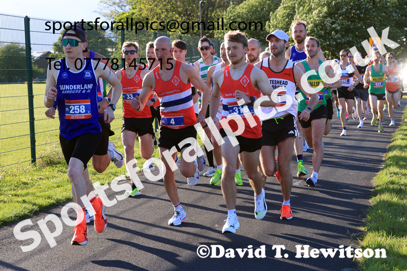The 2026 Clive Cookson 10k Road Race, Monkseaton, Whitley Bay. Photo: David T. Hewitson/Sports for All Pics